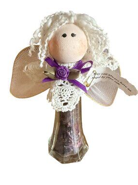 Angel Figurine w/Pepper Shaker "May You Always Have An Angel By Your Side" READ